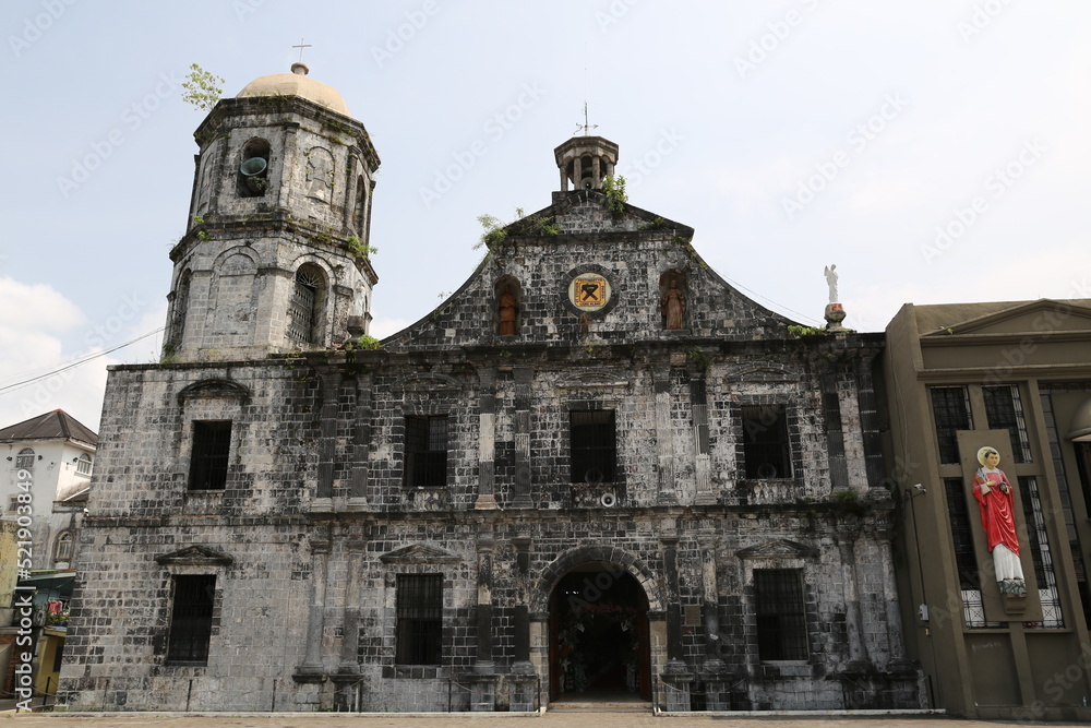 St. Stephan Pfarrkirche in Ligao, Provinz Albay, Philippinen