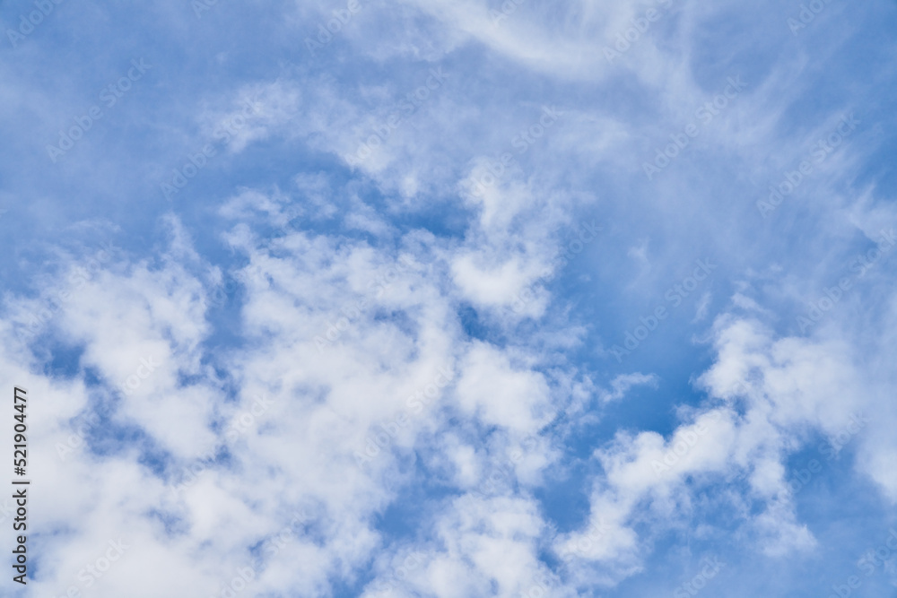 Beatiful blue sky with clouds on a sunny day Beatiful blue sky with clouds on a sunny day