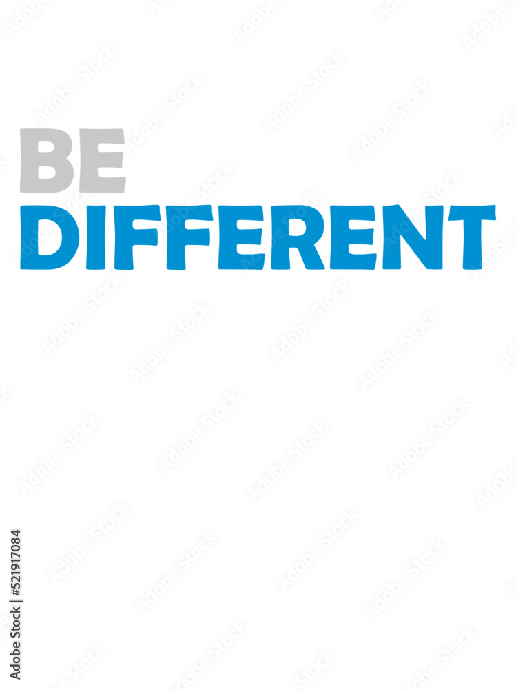 Be different Logo Design 