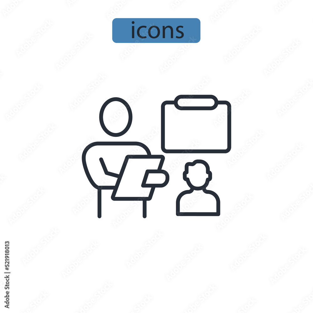 presentation icons symbol vector elements for infographic web presentation icons symbol vector elements for infographic web