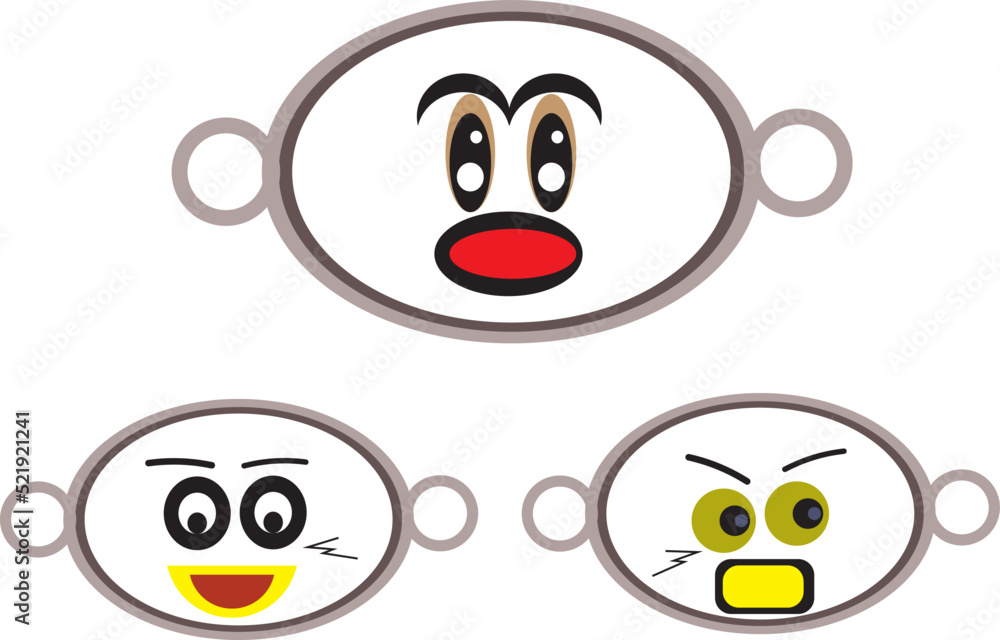 Cooking utensils with funny and cute characters.ForCute and funny cooking pan character with fried rice in it. Cooking utensils with funny and cute characters.ForCute and funny cooking pan character with fried rice in it.