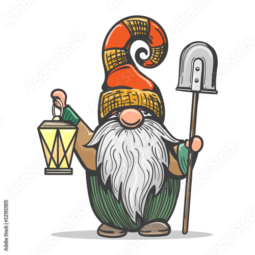 Dwarf miner sketch