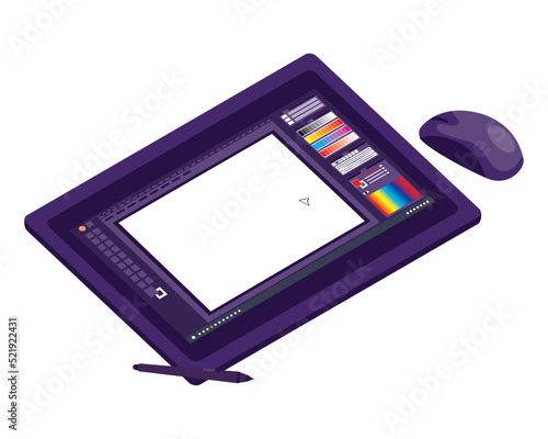 design graphic tablet device