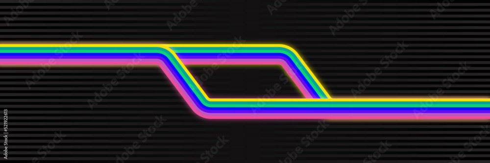 Abstract 1970's background design in simple retro style with stripes. Vector illustration. Abstract 1970's background design in simple retro style with stripes. Vector illustration.