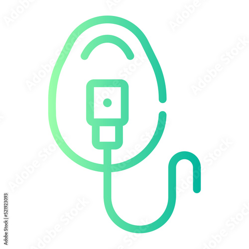 Oxygen Mask gradient icon