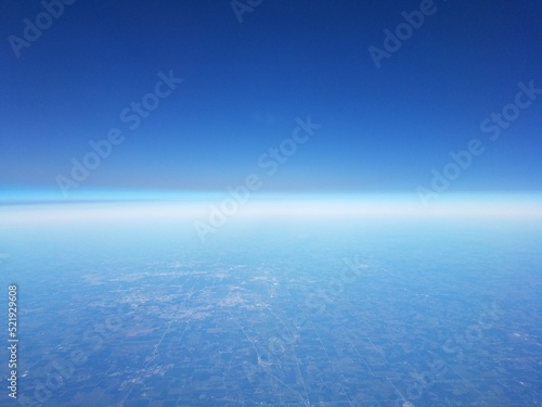 blue sky with clouds