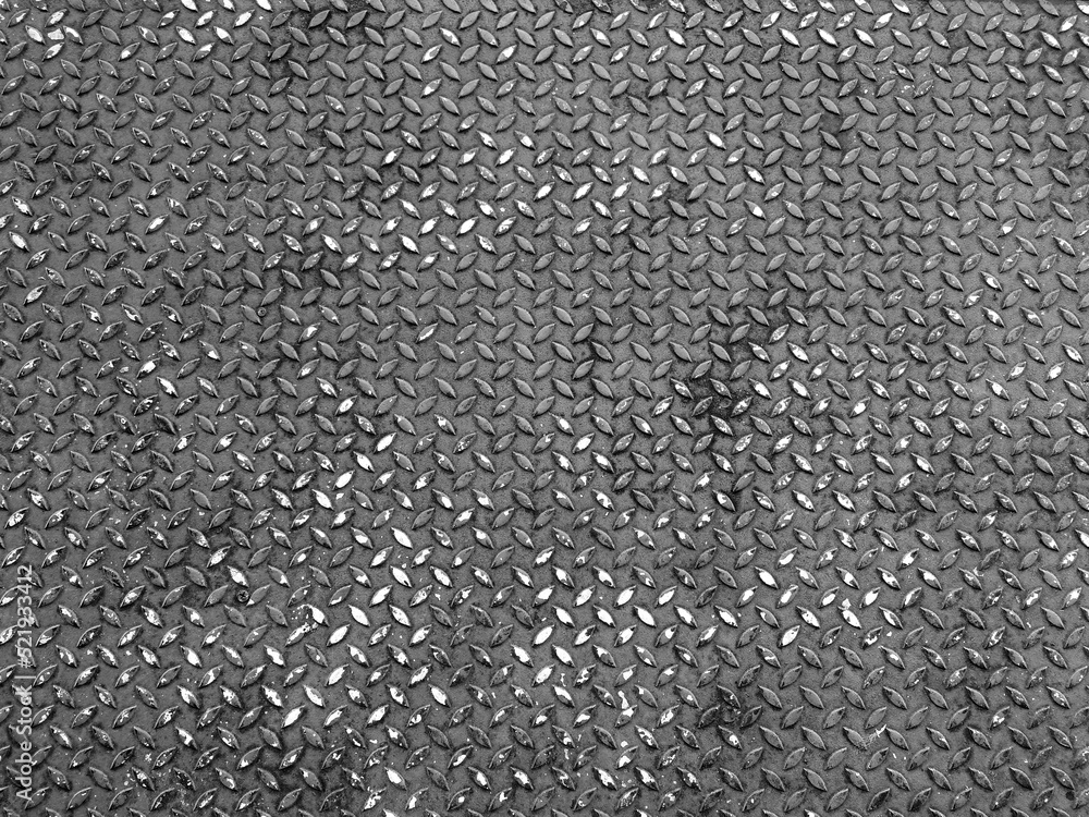 Black and white old diamond pattern plaque for making background Black and white old diamond pattern plaque for making background