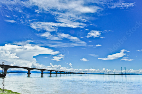 Wallpaper Mural bridge over the river Torontodigital.ca