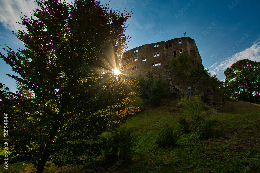 Burgruine Bad Liebenstein in Thüringen Burgruine Bad Liebenstein in Thüringen