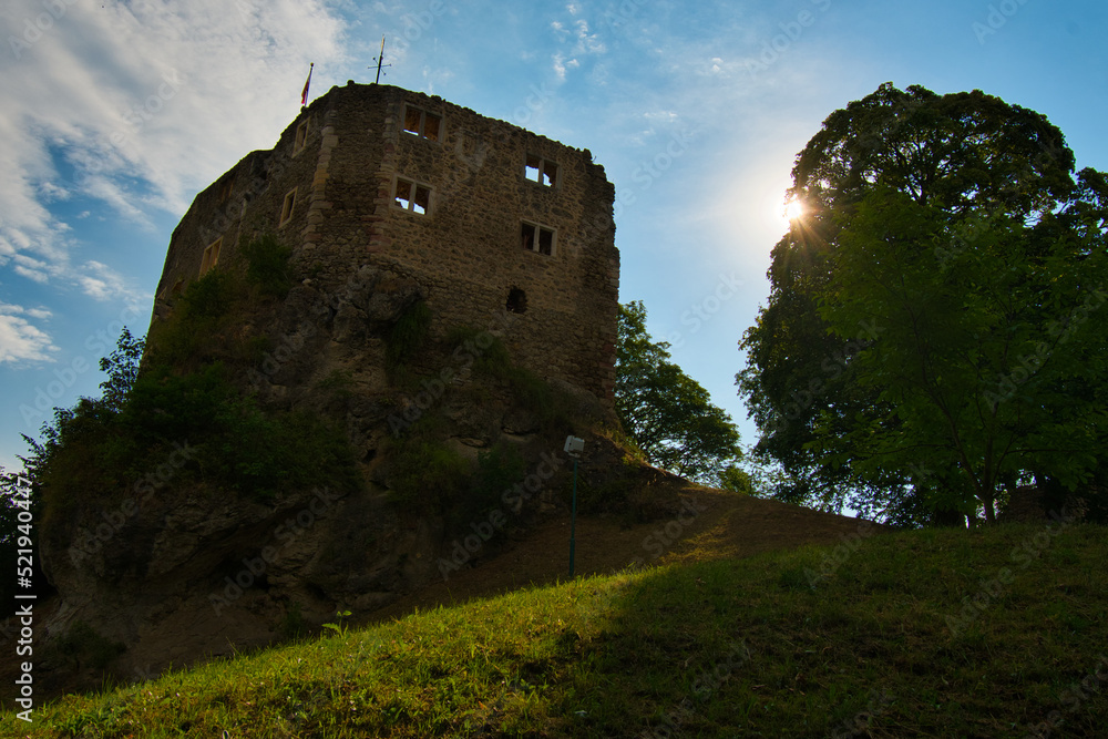 Burgruine Bad Liebenstein in Thüringen Burgruine Bad Liebenstein in Thüringen
