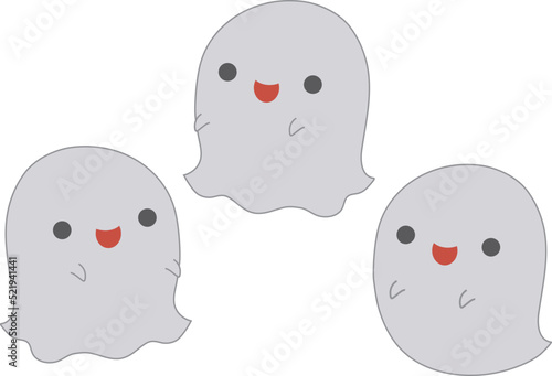 お化け　ベクター　eps