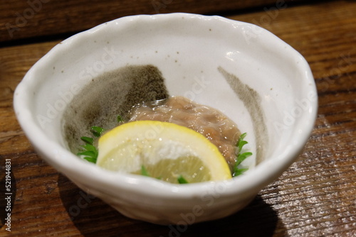 日本の居酒屋メニューの酒盗