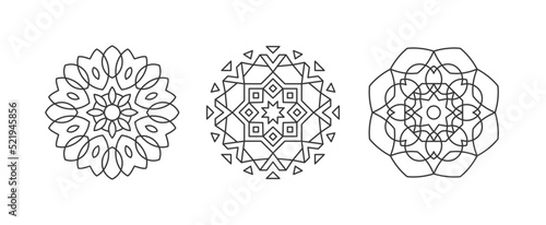 Mandala Set - Vector Pattern