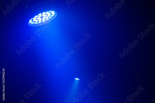 Stage lights. Soffits. Concert light