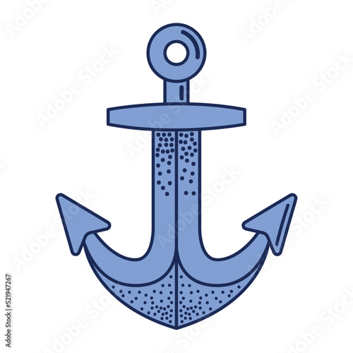 ship anchor nautical retro