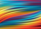 Colorful Abstract Gradient Background. Wave Gradient 