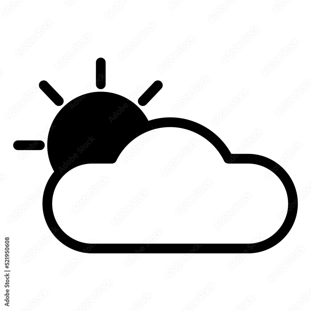 Obraz premium sun icon