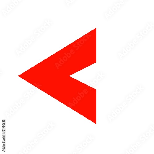 Red right arrow icon 