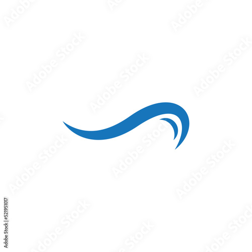 wave icon vector illustration logo design