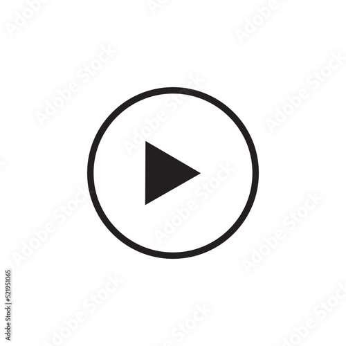 Free Download play icon vector illustration logo design - GFXLoad