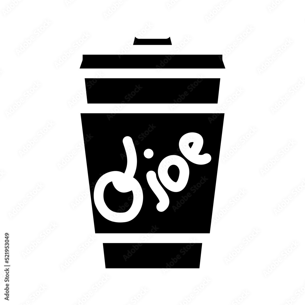 coffee cherry syrup glyph icon vector. coffee cherry syrup sign. isolated symbol illustration coffee cherry syrup glyph icon vector. coffee cherry syrup sign. isolated symbol illustration