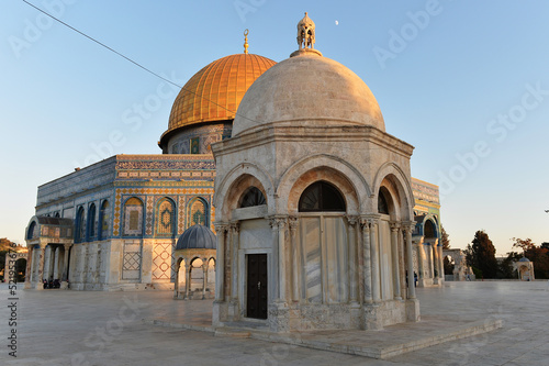 Al-Aqsa Mosque, the prophet mohammed's ascension dome