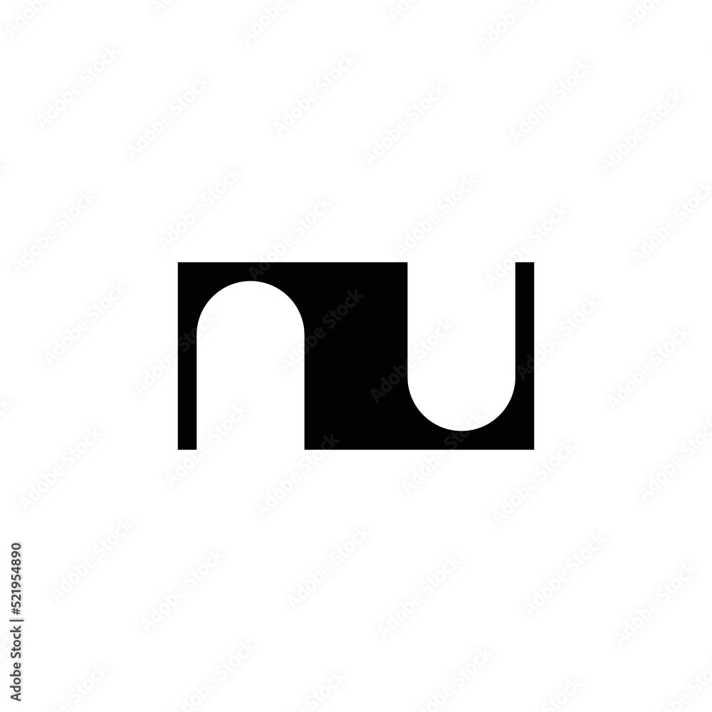 modern letter N monogram logo design modern letter N monogram logo design