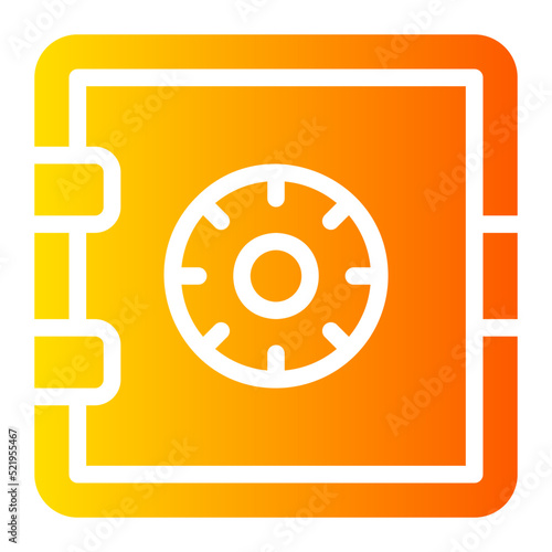 safety box gradient icon