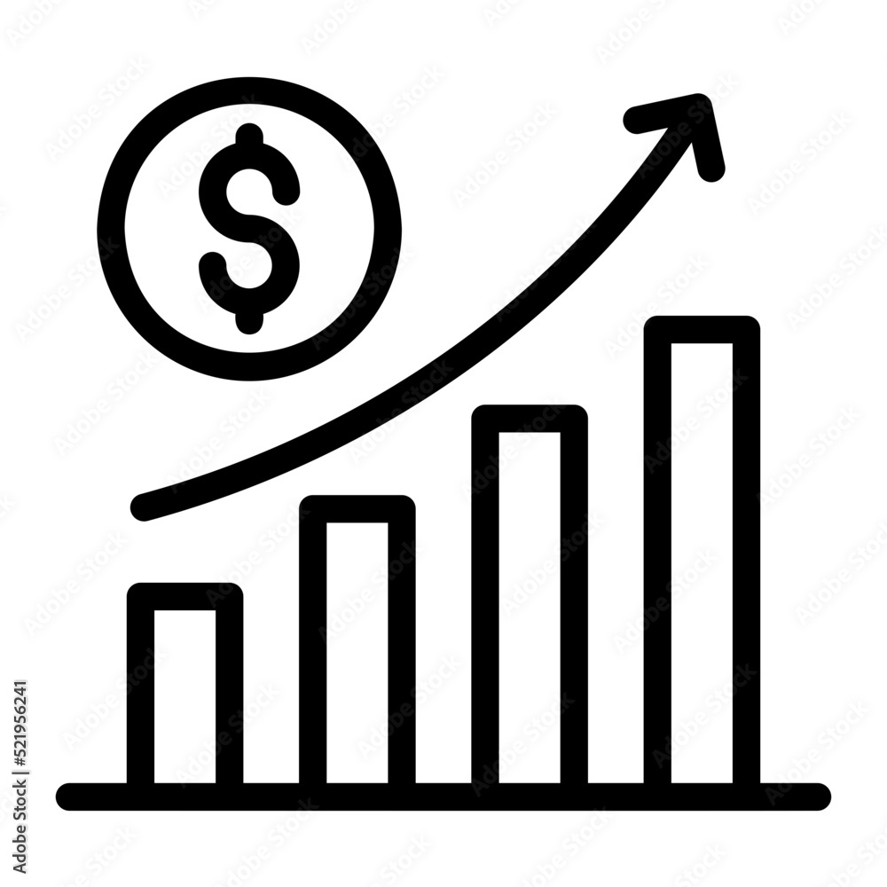 profit line icon profit line icon