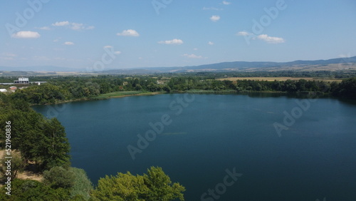 lake and mountains