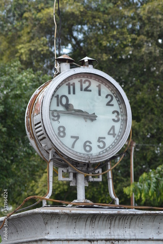 old clock in the park
