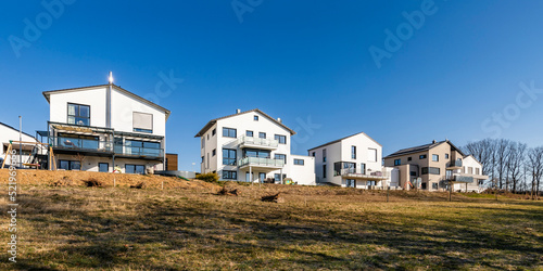 Wallpaper Mural Germany, Baden-Wurttemberg, Waiblingen, Panoramic view of modern suburban houses Torontodigital.ca