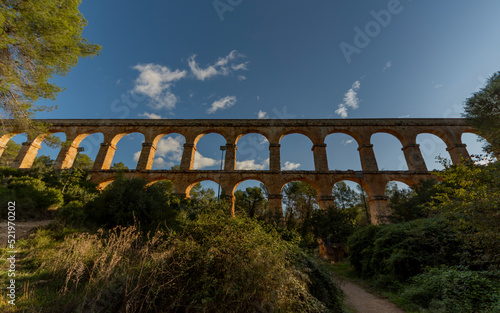 The Ferreres Roman Aqueduct, near Tarragona, Spain