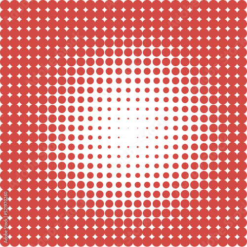 red polka dot background