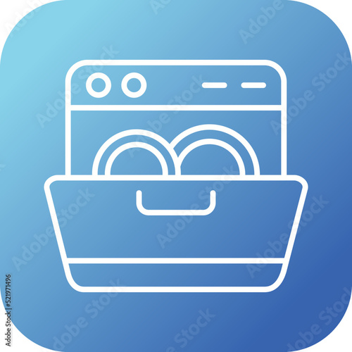 Dishwasher Icon