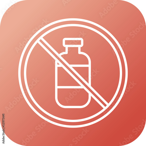 No Liquids Icon