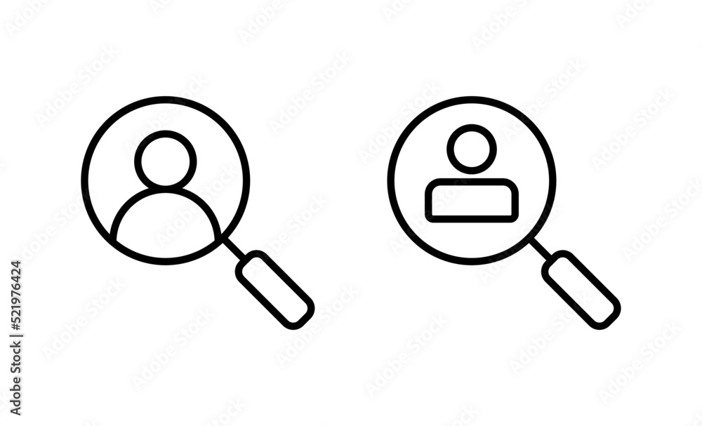 Hiring icon vector. Search job vacancy sign and symbol. Human resources concept. Recruitment Hiring icon vector. Search job vacancy sign and symbol. Human resources concept. Recruitment
