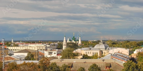 The Golden Ring of Russia. Yaroslavl. Top view