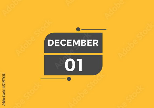 december 2 calendar reminder. 2st december daily calendar icon template. Calendar 2st december icon Design template. Vector illustration

