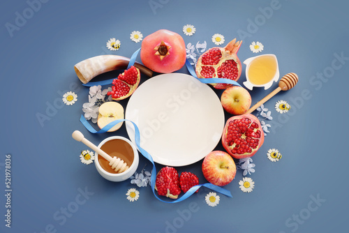 Fotografía Rosh hashanah (jewish New Year holiday) concept