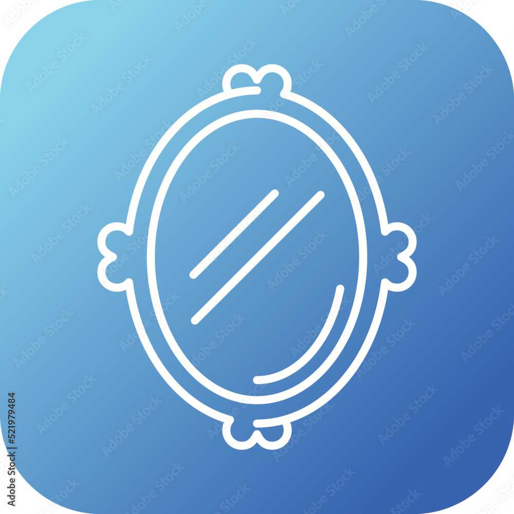 Obraz premium Mirror Icon