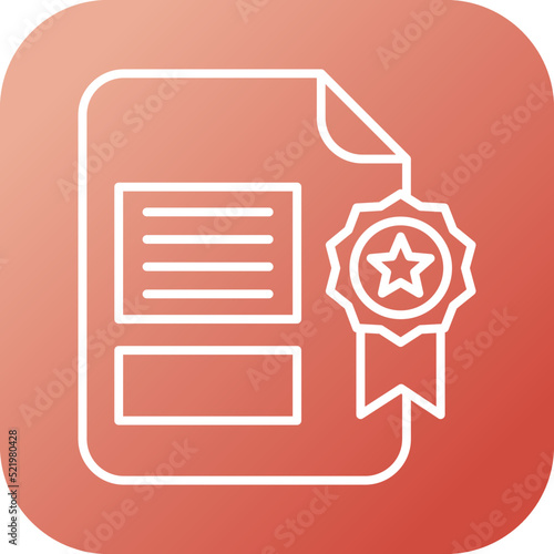 Certificate Icon
