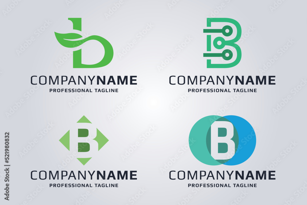 Letter B Logo Bundle Letter B Logo Bundle