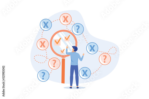 Achievement of goals. Finding the right solutions. Ideas management Successful way up to goal. Ambition business. Path chart to target. Aspiration to victory. Effective business control illustration