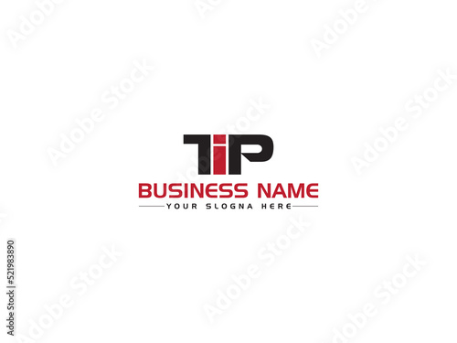 Letter TIP t i p Logo Icon Vector With Colorful Three Letter Design For Any Type Of Business