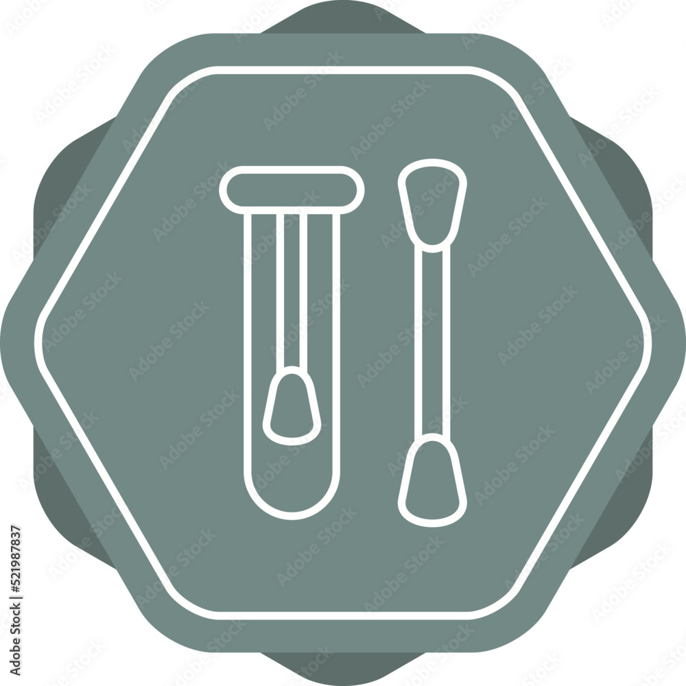 Cotton Swabs Icon Cotton Swabs Icon