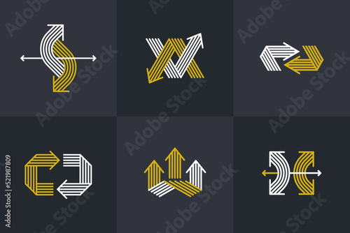 Arrow vector original logos...