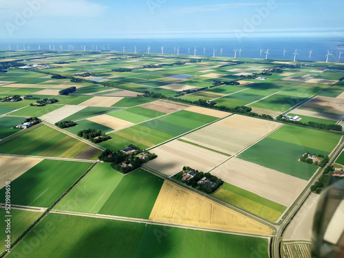 Landschap Nederland duurzame energie photo