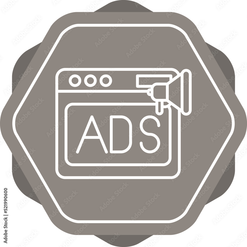Native Advertising Icon Native Advertising Icon