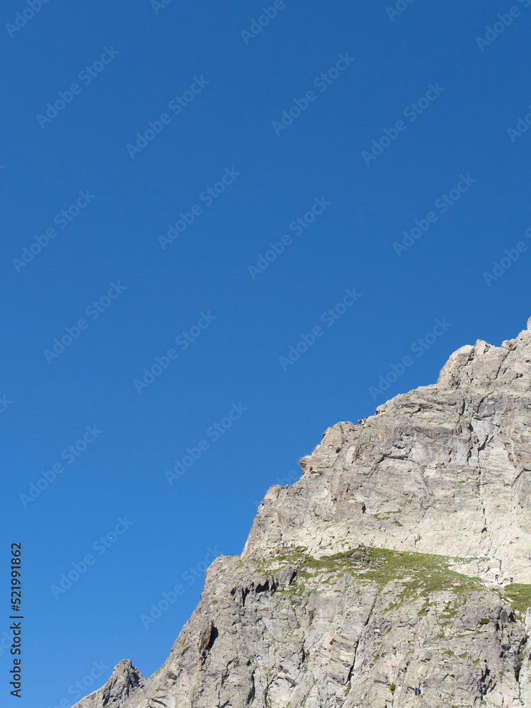 rock and sky